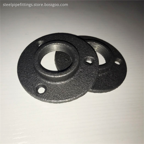 3/4" black iron floor flange for Furniture purpose